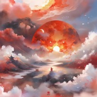 清秋落叶聚还散